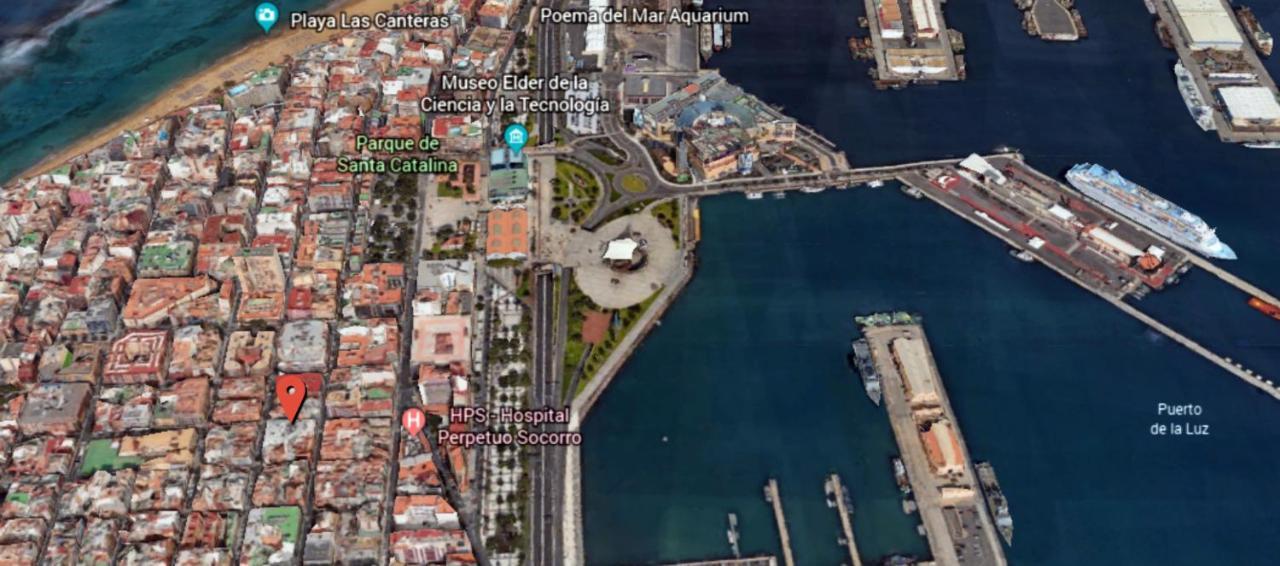 Flatguest Isla De Cuba Lägenhet Las Palmas de Gran Canaria Exteriör bild